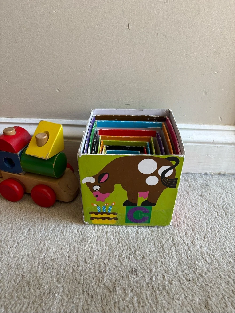 Melissa and Doug stacking and learning toy lot